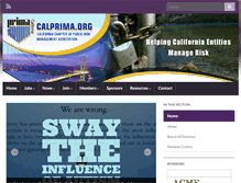 Tablet Screenshot of calprima.org